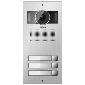 پنل آیفون تصویری برایتون ۳ واحدی عمودی